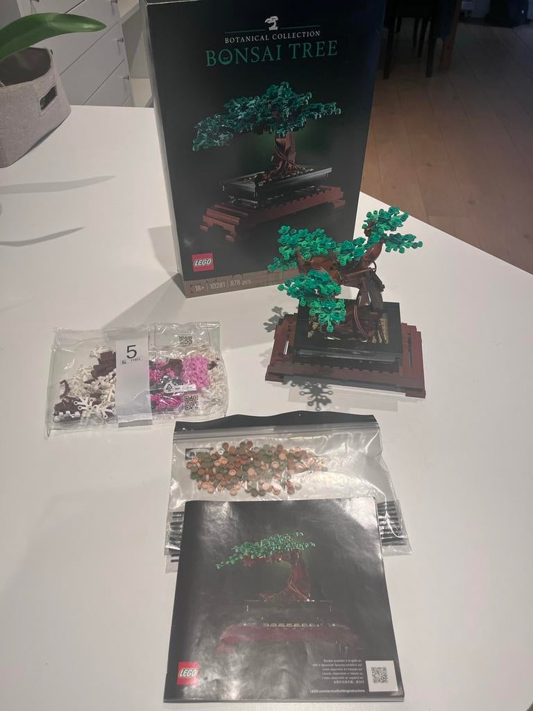 LEGO Bonsai Boom 10281 - Botanische Collectie, Ophalen of Verzenden, Zo goed als nieuw, Complete set, Lego