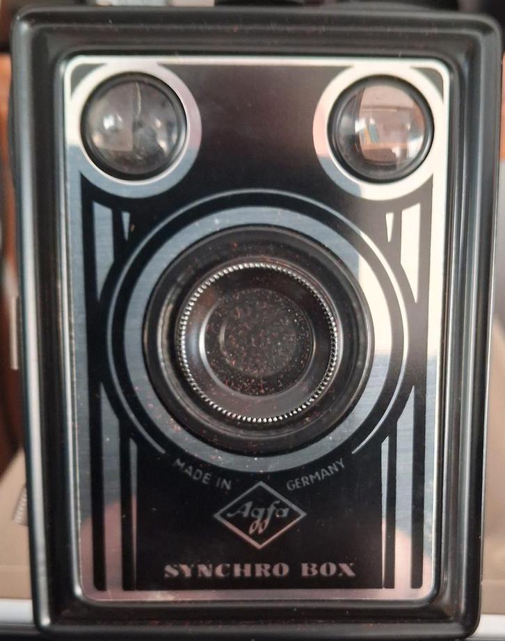 Agfa Synchro Box camera, Audio, Tv en Foto, Fotocamera's Analoog, Compact, Overige Merken, Ophalen of Verzenden