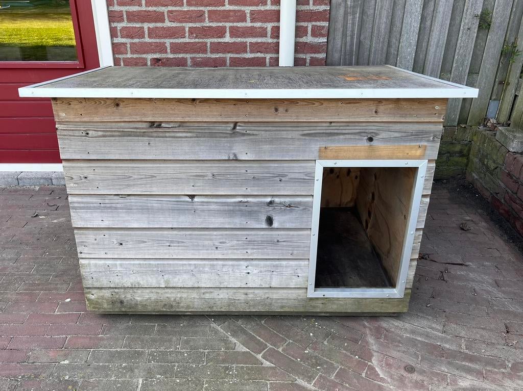 Honden hok in goede staat, Ophalen, Gebruikt, 110 cm of meer, 100 cm of meer