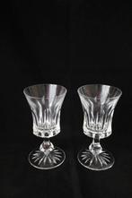 Vintage Daum Chevreuse kristal wijnglazen set van 4, Antiek en Kunst, Antiek | Glas en Kristal, Ophalen of Verzenden