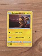 Detective Pikachu Pokemon kaart SM190, Ophalen of Verzenden