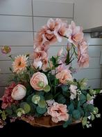 Prachtig bloemstuk met zijden bloemen, Huis en Inrichting, Woonaccessoires | Kunstplanten en Kunstbloemen, Ophalen of Verzenden