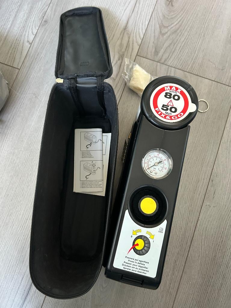 TEK Bandenreparatieset inclusief compressor, Auto diversen, Ophalen of Verzenden, Nieuw