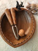 Notenkraker met houten schaaltje, Verzamelen, Ophalen, Huis en Inrichting