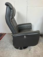 HJORT KNUDSEN fauteuil leer, Leer, Ophalen of Verzenden, Zo goed als nieuw, X