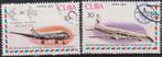 Cuba 1977 50 jaar Luchtvaartmij Vliegtuigen, Verzenden, Gestempeld, Vliegtuigen