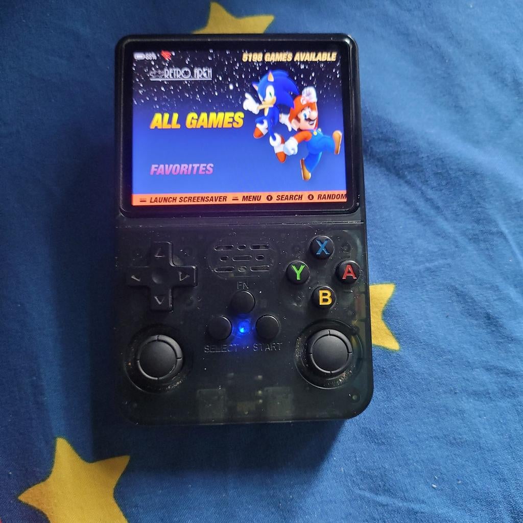 R36S Handheld Console met veel games, Spelcomputers en Games, Spelcomputers | Overige, Zo goed als nieuw, Overige merken, Ophalen of Verzenden