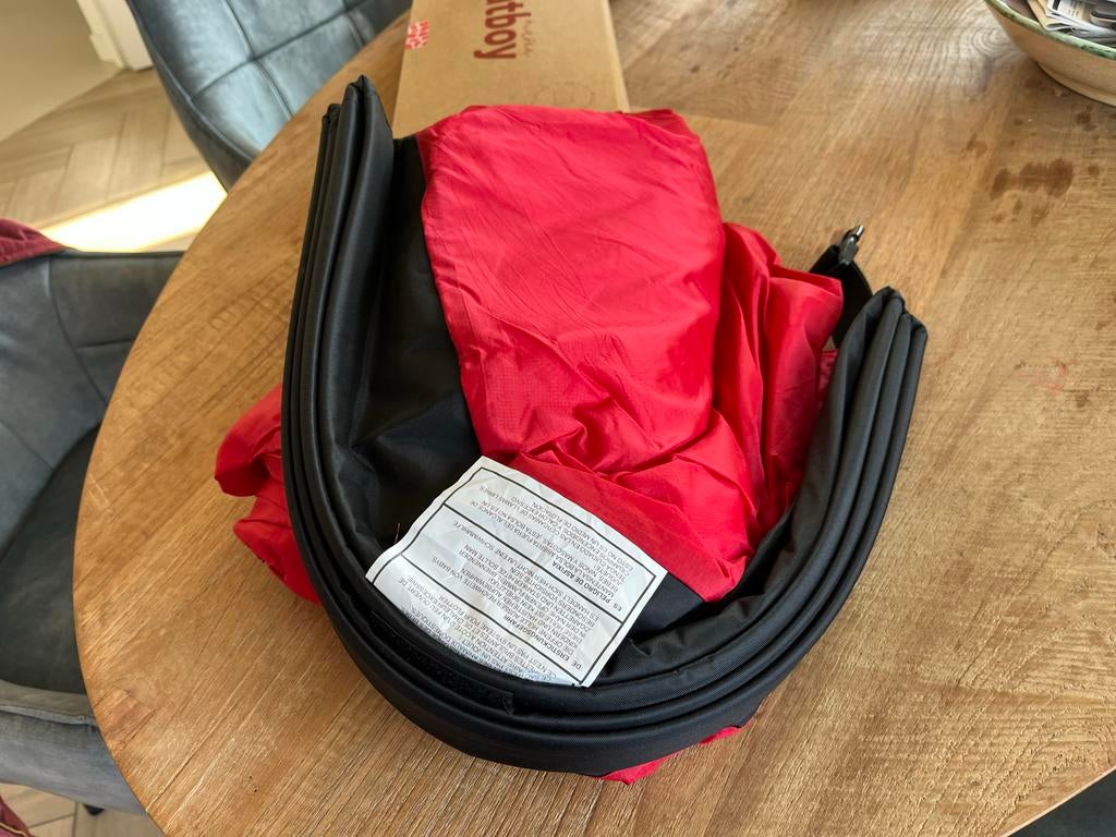 Fatboy Lamzac Luchtbed - Rood, Huis en Inrichting, Zitzakken, Ophalen of Verzenden, Zo goed als nieuw, Rood, Zitzak