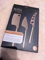 Royal van Kempen & Begeer Kaasmessen Set Champagne, Huis en Inrichting, Keuken | Bestek, Ophalen of Verzenden, Nieuw, Rvs of Chroom