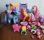 Little Pony 3 Paardjes/ Trein En Haarspeldjes Enz., Ophalen of Verzenden, Zo goed als nieuw