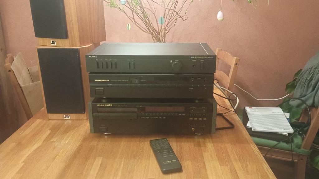 Marantz CD80, ST-50L, Arcam DELTA 60 & JMR Micromegas, Ophalen of Verzenden, Gebruikt