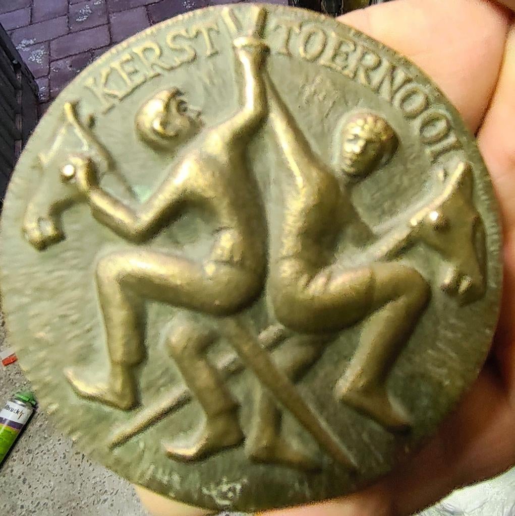 Kersttoernooi Amsterdam Waterloo medaille, Ophalen of Verzenden