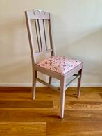 Stoel roze/ goud, Ophalen