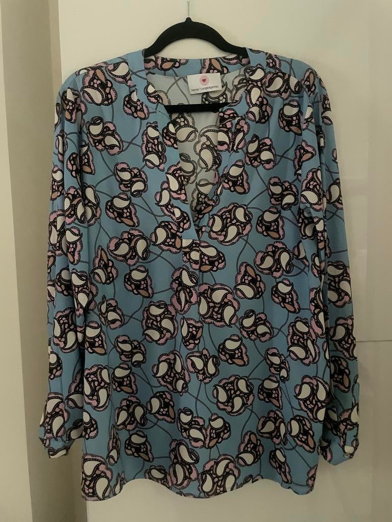 Herzen's Angelegenheit blouse maat 46, Ophalen of Verzenden, Zo goed als nieuw, Maat 46/48 (XL) of groter, Blauw