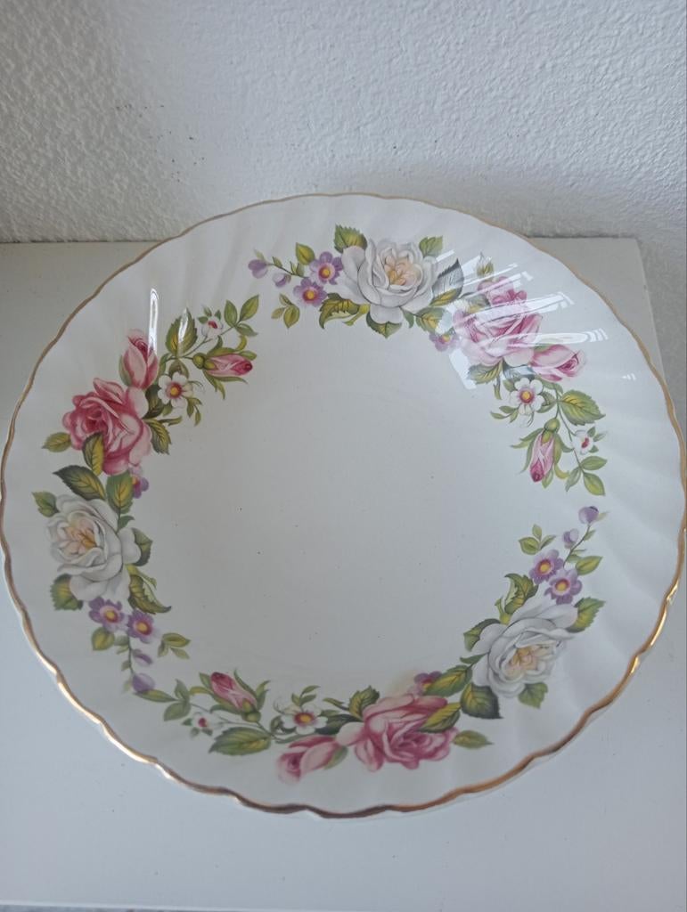 Vintage schaaltje James Kent Engeland met goudkleurig randje, Antiek en Kunst, Antiek | Servies los, Ophalen of Verzenden