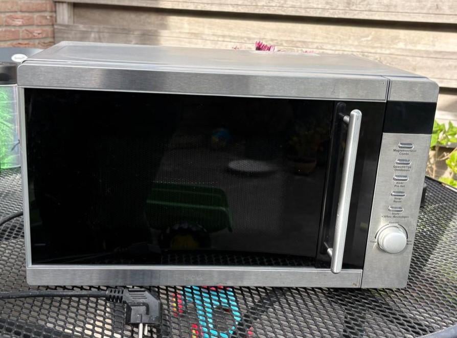 Combi Magnetron maar 5 x gebruikt, Witgoed en Apparatuur, Magnetrons, Ophalen, Combimagnetron, Nieuw, Draaiplateau