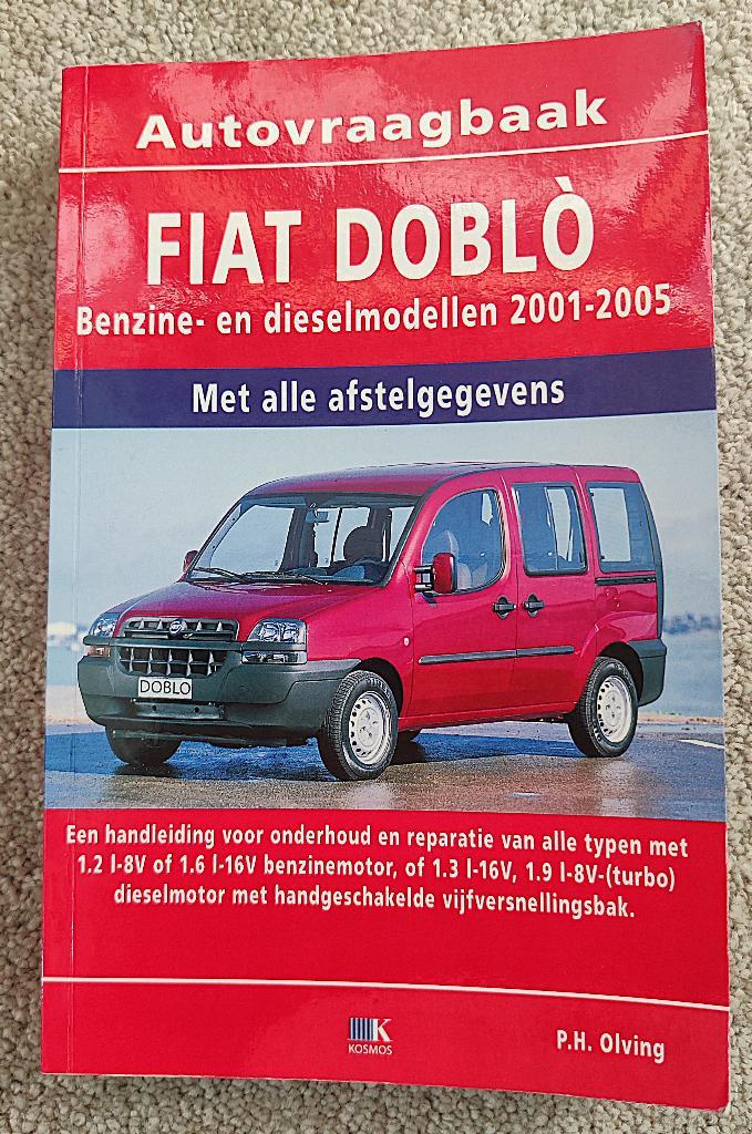 Werkplaats handboek Fiat Doblo 2001-2005, Auto diversen, Handleidingen en Instructieboekjes, Ophalen of Verzenden