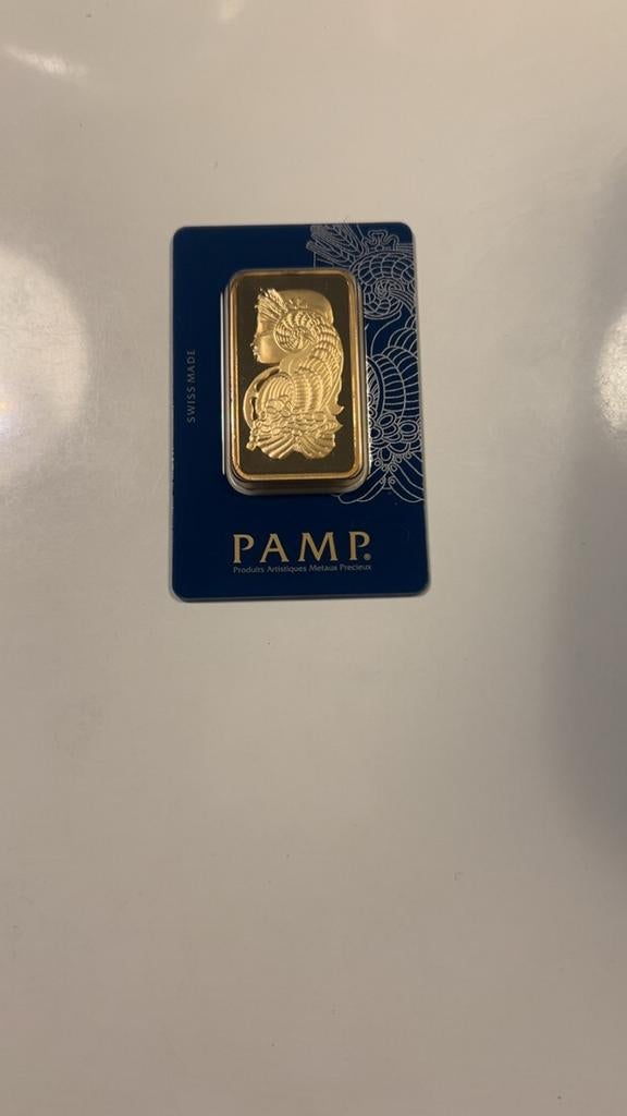 1x PAMP Suisse Fortuna Goudbaar 50g, Ophalen