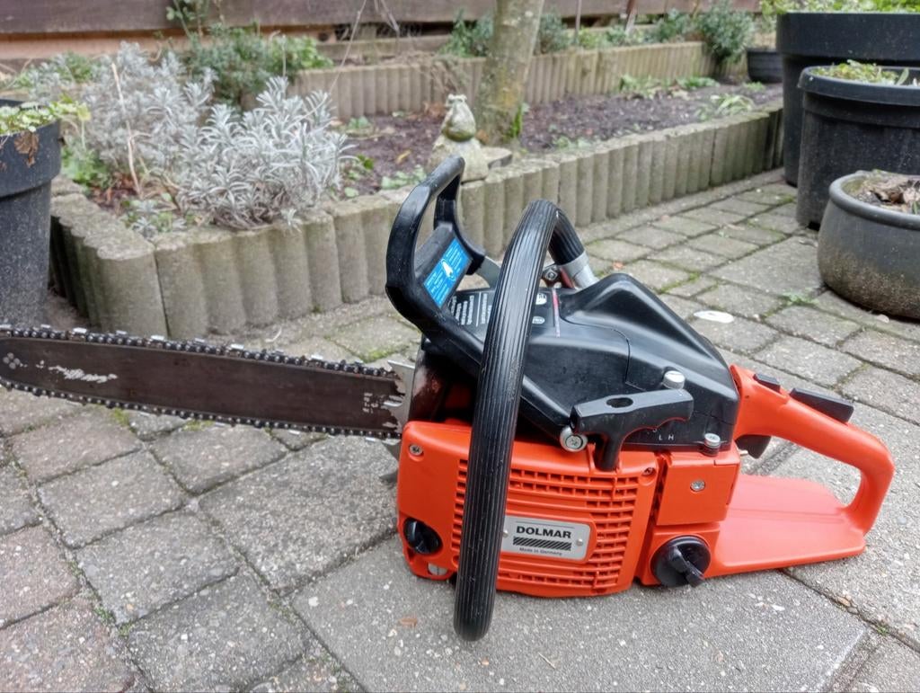 Dolmar 110i kettingzaag motorzaag, Tuin en Terras, Ophalen of Verzenden