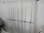 2 delen gordijnen, voor op een roede, IKEA, 200 cm of meer, Ophalen of Verzenden, Zo goed als nieuw, 200 cm of meer