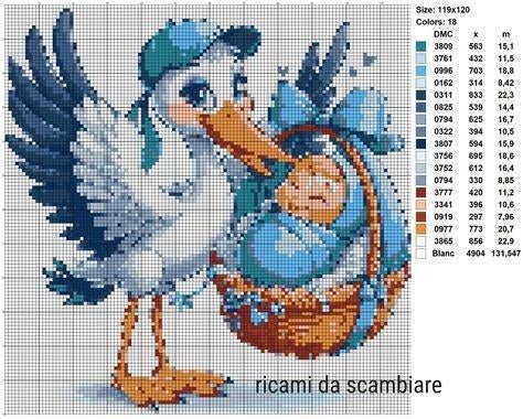 borduurpatroon 19, Ophalen, Nieuw, Handborduren, Patroon