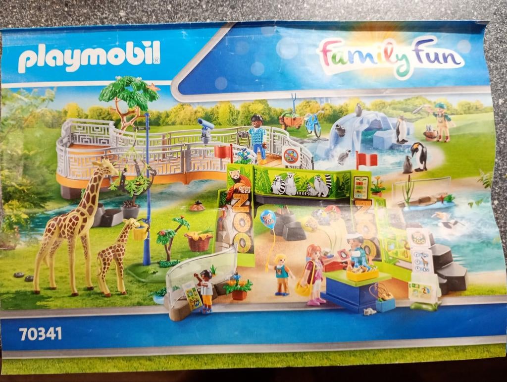 Playmobil Dierentuin 70341, Ophalen, Zo goed als nieuw, Complete set