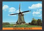 molen; Poldermolen De Hoekstermolen te Hallum. Gelopen., Verzamelen, Verzenden, 1980 tot heden, Gelopen, Friesland