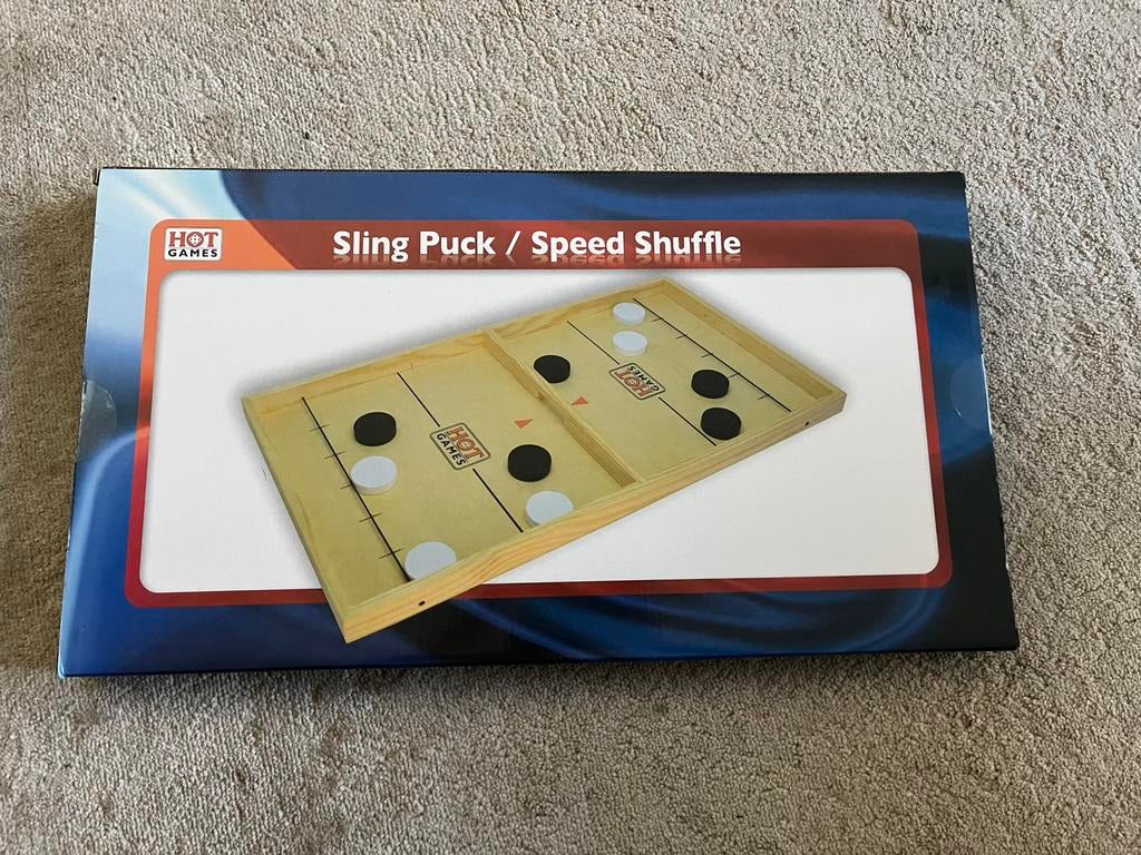 Sling puck/speeding shuffle spel, Ophalen of Verzenden, Zo goed als nieuw