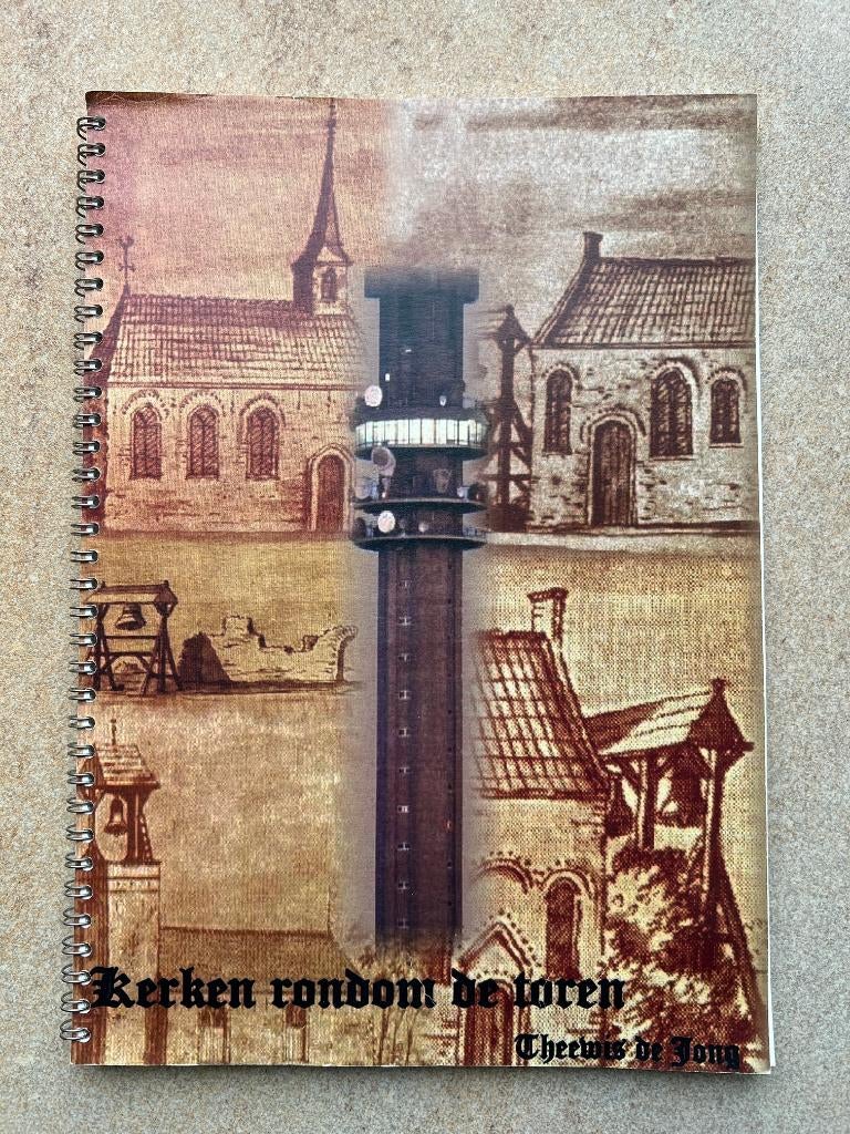 Kerken rondom de (Spannenburg) toren, Theewis de Jong, Ophalen of Verzenden, 20e eeuw of later, Gelezen