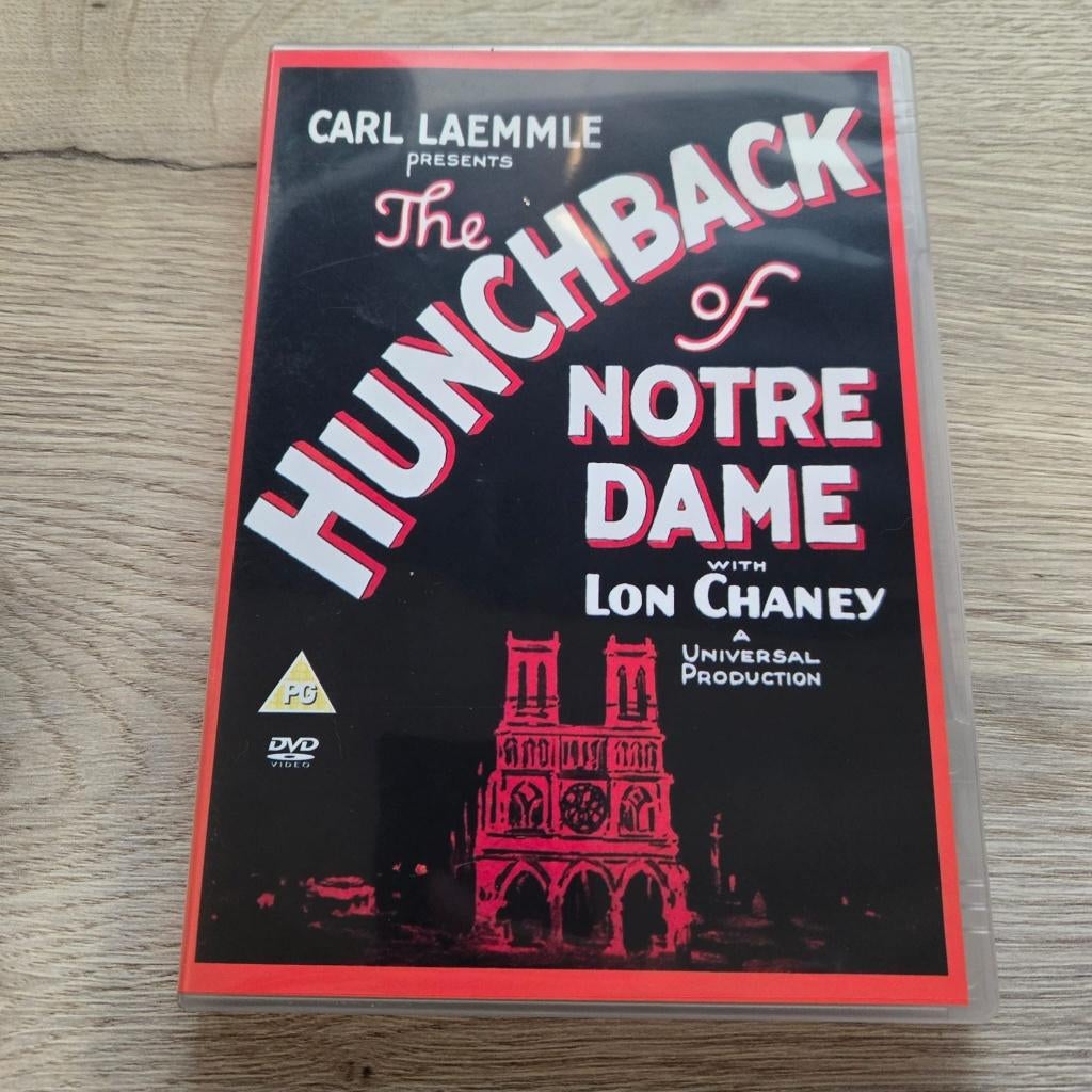 Hunchback of Notre Dame (Lon Chaney) (4 HALEN = 3 BETALEN), Alle leeftijden, Ophalen of Verzenden, Zo goed als nieuw