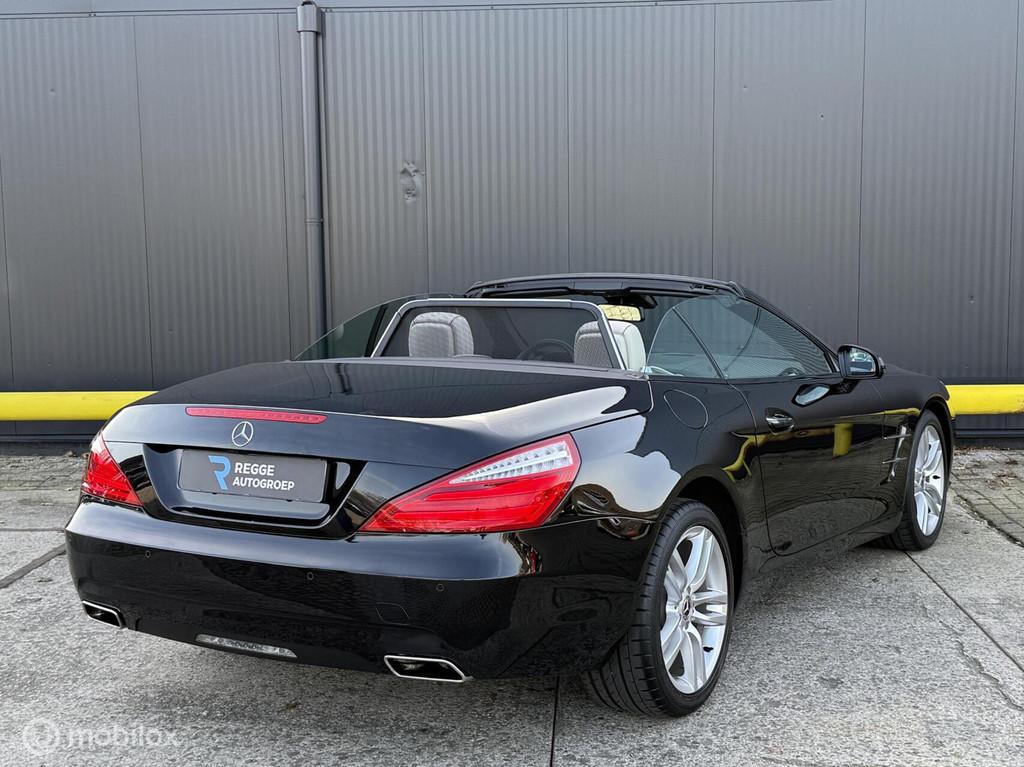 Mercedes SL-klasse 350 TOPSTAAT, Auto's, Mercedes-Benz, Automaat, Gebruikt, Cabriolet, Zwart