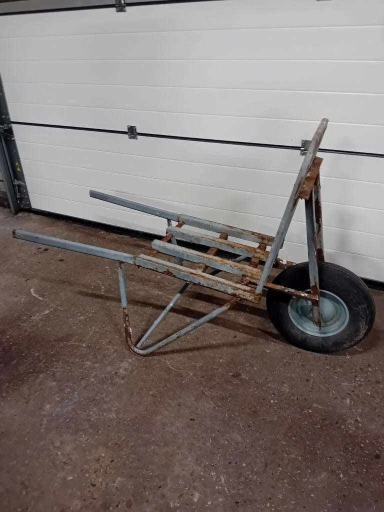 steen kruiwagen, Tuin en Terras, Kruiwagens, Ophalen, Gebruikt