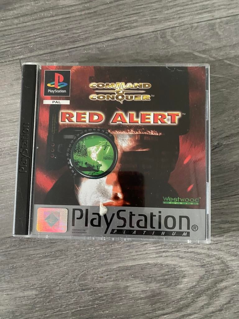 Command & conquer Red Alert ps1, 1 speler, Ophalen of Verzenden, Zo goed als nieuw, Strategie en Constructie