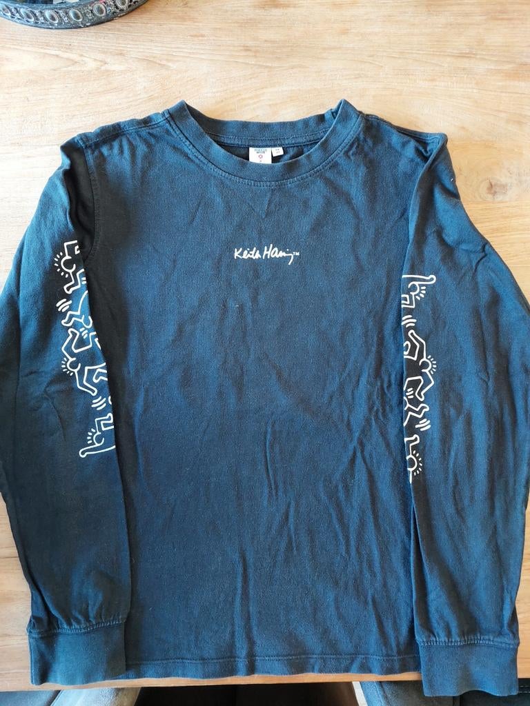 America Today Longsleeve Keith Haring Maat 158-164, Kinderen en Baby's, Ophalen of Verzenden, Gebruikt, America Today, Jongen