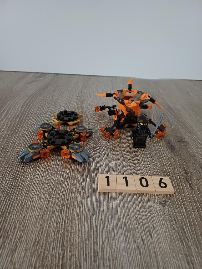 Lego Ninjago Spinjitzu Cole 70662, Ophalen of Verzenden