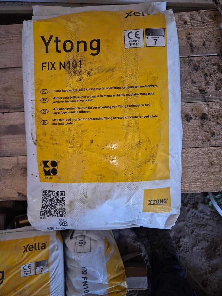 Ytong lijm 25kg zakken, Doe-het-zelf en Verbouw, Metselstenen, Ophalen, Nieuw, Overige typen