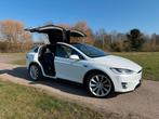 Tesla Model X 90D 6p trekhaak, Auto's, Tesla, Automaat, Model X, USB, Zwart