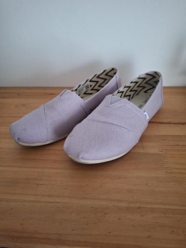 Toms espadrilles maat 40 lila, Kleding | Dames, Schoenen, Overige kleuren, Ophalen of Verzenden, Zo goed als nieuw, Toms