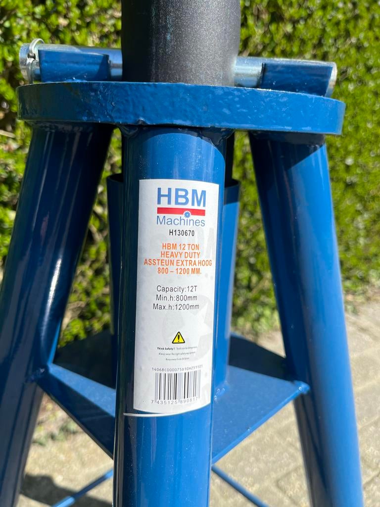 Nieuwe 12 Ton Extra Hoog Assteun - Ongebruikt!, Ophalen, Nieuw, Hydraulisch, Garagekrik
