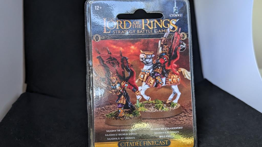 LOTR SBG: Suladan The Serpent Lord Finecast Blister, Hobby en Vrije tijd, Wargaming, Ophalen of Verzenden