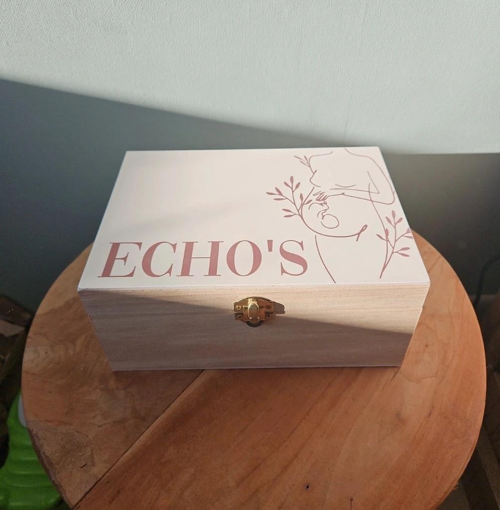 Houten echo/ baby bewaardoos, Ophalen of Verzenden, Nieuw