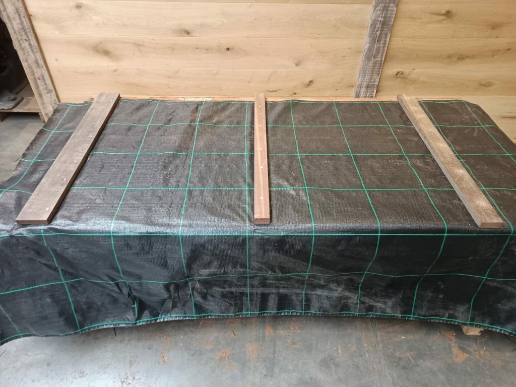 beschoeiingsschot hardhout 20mm geschroefd div hoogtes, Doe-het-zelf en Verbouw, Hout en Planken, Ophalen of Verzenden, Nieuw