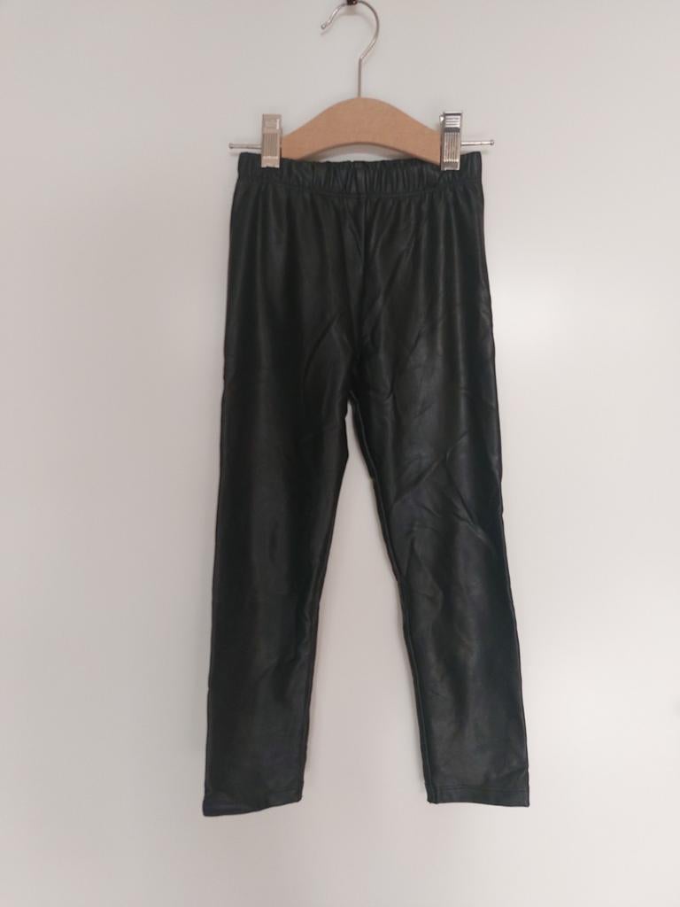 Jubel imitatieleren legging maat 116 z.g.a.n., Broek, Meisje, Ophalen of Verzenden, Zo goed als nieuw