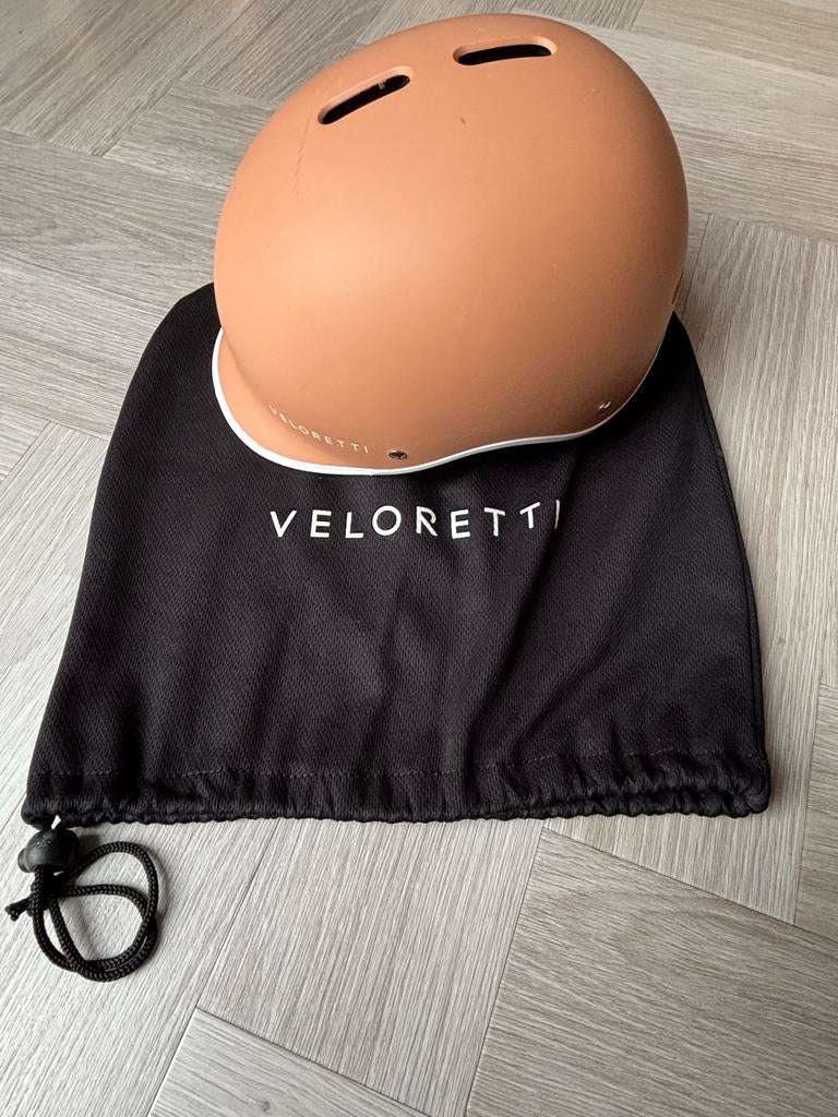 Veloretti fietshelm roze XS, Fietsen en Brommers, Fietsaccessoires | Fietshelmen, Ophalen of Verzenden, Gebruikt, XS, Meisje