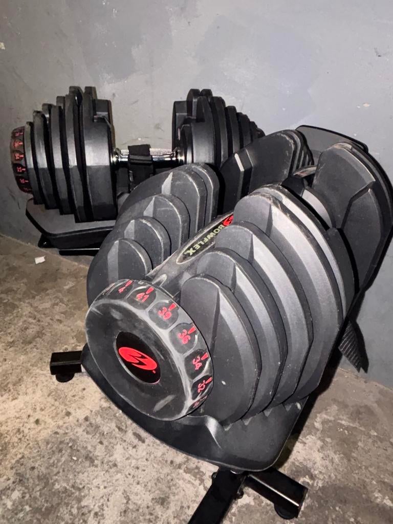 Bowflex SelectTech Halterset 552i, Sport en Fitness, Fitnessmaterialen, Ophalen of Verzenden, Gebruikt, Armen, Halterset