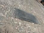 20 m1 gegalvaniseerde bouwstaalmat van +/- 80 cm hoog, Tuin en Terras, Ophalen of Verzenden, Zo goed als nieuw, IJzer