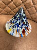 Decoratieve glazen kegel, Murano stijl, Ophalen of Verzenden
