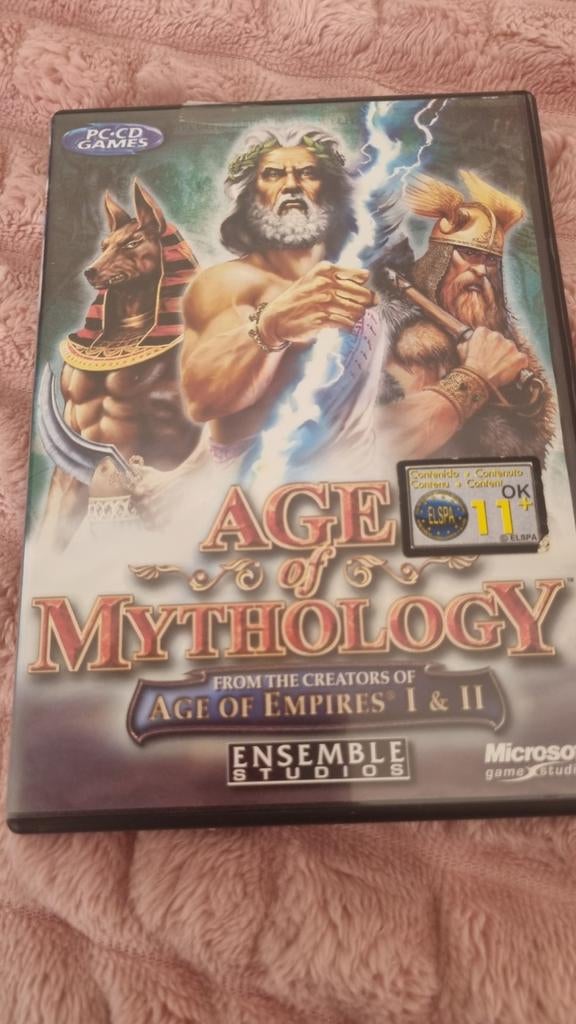 Age of Mythology PC-CD Game, Spelcomputers en Games, Games | Pc, Verzenden, 1 speler, Zo goed als nieuw, Strategie en Constructie