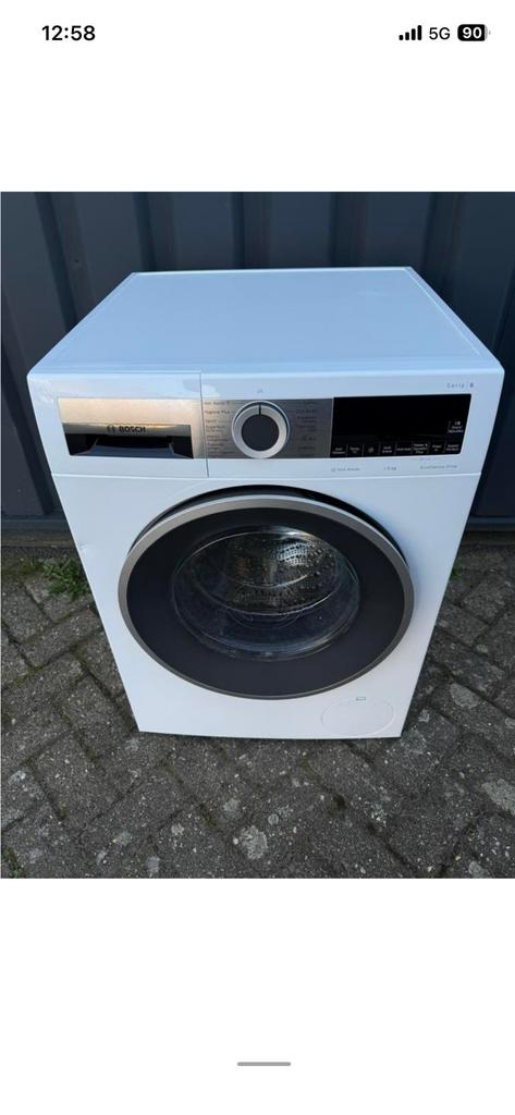 Bosch Serie | 6 | Wasmachine 9kg! Nieuwprijs €739 nu €450, Witgoed en Apparatuur, 1200 tot 1600 toeren, Minder dan 85 cm, 8 tot 10 kg