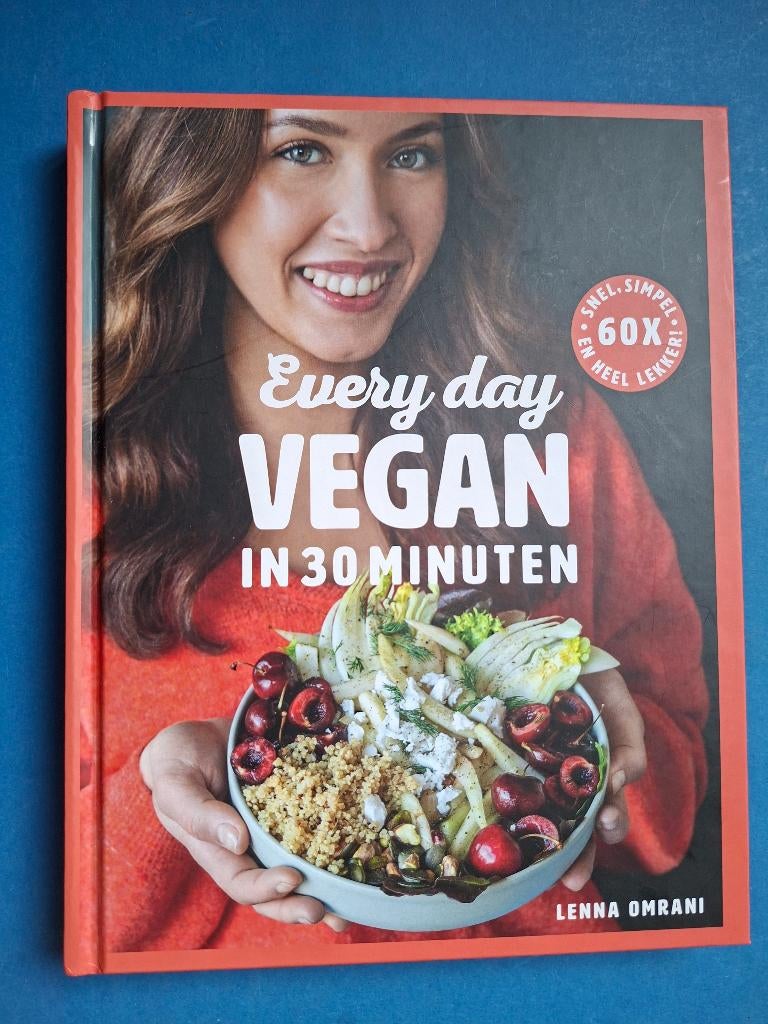 Every Day Vegan in 30 minuten - Lenna Omrani, Verzenden, Zo goed als nieuw